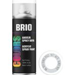 Brio Akrilik Beyaz Mat B9010M 400 ml Sprey Boya