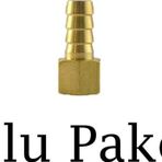 Brio Hava Hortum Dişi Rekoru 1/4 10mm 3'lü Paket