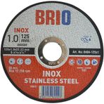 Brio Kesme Taşı 125x1 Inox 10'lu