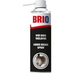 Brio Sıvı Gres Yağlayıcı Sprey 500 Ml Zincir Yağlayıcı Oto Bisiklet Motosiklet