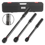 Brio Tork Anahtarı 3 Ad 1/4 inç 5-25 Nm, 3/8 inç 10-60 Nm, 1/2 inç 20-200