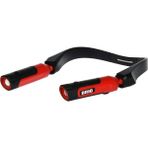 Brio Usb Şarjlı Led Lamba Boyun ve Kafa İçin Ayarlanabilir 2 x 150 Lümen - Siyah
