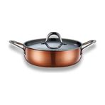 Brioni Copperfield 26 Cm Basık İndüksiyon Tencere Cpf-124