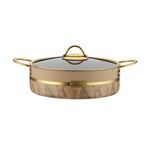 Brioni Selection Plus 26 cm Krem Basık Tencere