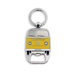 BRISA VW Collection - Volkswagen Bus T2 Camper Van Kombi Anahtarlık, Şişe Açacağı, Hediye Fikri/Fan Hatırası/Retro Vintage Ürün (Turuncu)