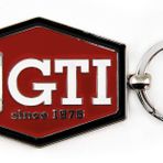 BRISA VW Collection - Volkswagen Golf GTI Anahtarlık/Şişe Açacağı, Hediye Fikri/Fan Hatıra/Retro Vintage Ürün (Kırmızı)