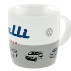 BRISA VW Collection – Volkswagen seramik kahve çayı, kapuçino kupası, kupa, mutfak için, T1, T2, T3, T4, T5, T6 Bulli Bus (370 ml/Bulli driver/renkli)