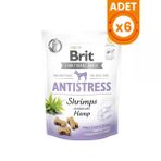 Brit 6x150 gr Antistress Glütensiz Karidesli Stress Azaltıcı Köpek Ödül Maması