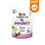 Brit 6x150 gr Brit İmmunity İnsect Böcek Larvalı ve Zencefilli Köpek Ödül Maması