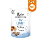 Brit 6x150 gr Brit Light Kilo Kontrolü Sağlayan Tavşanlı Köpek Ödül Maması
