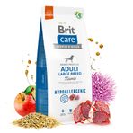 Brit Care 12 kg Adult Large Breed, Yetişkin Köpekler İçin Tek Proteinli Hipoalerjenik Kuzu Etli Kuru Mama
