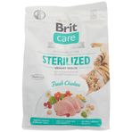 Brit Care 2 kg Taze Tavuklu Kısırlaştırılmış Tahılsız Yetişkin Kuru Kedi Maması