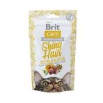 Brit Care 50 gr Shiny Hair Parlak ve Sağlıklı Tüyler için Tahılsız Kedi Ödül Maması