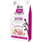 Brit Care 6+1 kg Hipoalerjenik Kitten Tahılsız Tavuk ve Hindili Yavru Kedi Maması