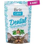 Brit Care 6x50 gr Dental Hindili Kedi Bisküvisi