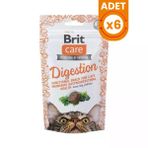 Brit Care 6x50 gr Snack Digestion Sindirim Sistemi Düzenleyici Kedi Ödül Maması