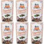 Brit Care Digestion Destekleyici Tahılsız Kedi Ödül Maması 50gr - 6 Adet