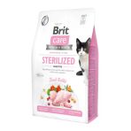 Brit Care Hipoalerjenik 2 kg Sindirim Sistemi Destekleyici Tavşanlı Tahılsız Kısırlaştırılmış Kedi Maması