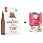 Brit Care Hypo-Allergenic Tavşan Etli Dengeleyici Yetişkin Köpek Maması 3 kg +Chefs Choice Kuzulu Pirinçli Ezme 400 gr Yetişkin Köpek Konseve Maması