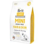 Brit Care Mini Irk Deri ve Tüy Hassasiyeti Olan Yetişkin Köpekler İçin 7 kg Tahılsız Hipoalerjenik Somon ve Ringa Balıklı Kuru Mama
