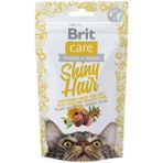 Brit Care Snack Shiny Hair Parlak Tüyler ve Sağlıklı Cilt İçin 50 gr Tahılsız Kedi Ödülü