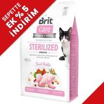 Brit Care Sterilised Sensitive 2 kg Tavşan Tahılsız Kısırlaştırılmış Kedi Maması