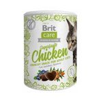 Brit Care Superfruits Glütensiz Tavuklu ve Yaban Mersinli Kıtır 100 gr Kedi Ödül Maması