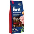 Brit Premium By Nature Adult Large Büyük Irk Tavuklu Yetişkin 15 kg Köpek Maması