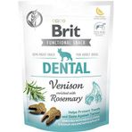 Brit Snack Dental Geyik ve Biberiye Ağız ve Diş Sağlığı Tahılsız 150 gr Köpek Ödülü