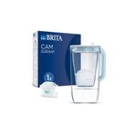 BRITA 2,5 lt Açık Mavi 1x Maxtra Pro All-In-1 Filtreli Cam Su Arıtma Sürahisi