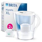 BRITA 3.5 Lt Beyaz Marella XL 2x Maxtra Pro Filtreli Su Arıtma Sürahisi