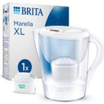 Brita 3,5 lt Beyaz Marella Xl 1X Maxtra Pro All-İn-1 Filtreli Su Arıtma Sürahisi