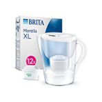 BRİTA BRITA Marella XL 12x Maxtra Pro All-In-1 Filtreli Su Arıtma Sürahisi - Beyaz 3,5 lt