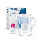 BRİTA BRITA Marella XL 6x Maxtra Pro All-In-1 Filtreli Su Arıtma Sürahisi - Beyaz 3,5 lt