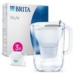 BRİTA BRITA Style XL 3x Maxtra Pro All-In-1 Filtreli Su Arıtma Sürahisi - Gri 3,6 lt