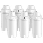 Brita Longlast Su Filtresi Sürahisi Içme Suyu Için Mavea 107007, Brita Classic 35557, OB03, Maxtra, 6 Adet (Yurt Dışından) - Renkli
