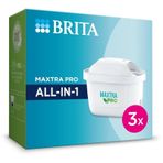 BRITA MAXTRA PRO ALL-IN-1 Su Arıtma Filtresi, 3'lü