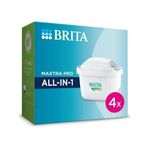 BRITA MAXTRA PRO ALL-IN-1 Su Arıtma Filtresi, 4'lü