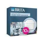 BRITA MAXTRA PRO Pure Performence Yedek Su Arıtma Filtresi, 10'lu