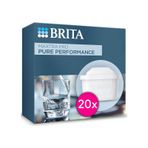 BRITA MAXTRA PRO Pure Performence Yedek Su Arıtma Filtresi, 20'li