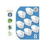 Brita Maxtra+ Pro Uyumlu PurePro Su Arıtma Surahi Filtresi 8 Adet