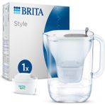 BRITA Style XL 1x Maxtra Pro All-in-1 Filtreli Su Arıtma Sürahisi - Gri 3,5 lt - 3,6 lt
