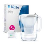 BRITA Style XL 3x Maxtra Pro All-In-1 Filtreli Su Arıtma Sürahisi - Gri