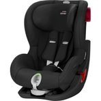Britax Römer KING II LS Oto Koltuğu, 5 Noktalı Emniyet Kemeri Sistemi, 9-18 kg, 9 ay ile 4 yaş arası çocuklar için, Siyah (Cosmos Black)