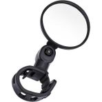 Briviga Bisiklet Ayna RVM-356 Sol Lastikli 80MM 360° Dönebilen