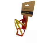 Briviga Plastik Matara Kafesi Sarı Kırmızı Pc Bisiklet Suluk Şişe Kafesi (13.5X7.7cm, 35G)