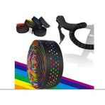 Briviga Rainbow Gidon Bandı Pu+Eva Bisiklet Gidon Bandı Yol Sargısı 2150X30mm Yol Bisikleti Sargı