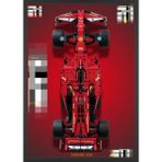 Brix Frames LEGO ® Technic F1® Brix Frames Sergileme Çerçeveli Tablo - 50X70 - Ferrari F1 Temalı Çerçeve