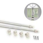 Briz Cubugu 2 Adet 80 - 100 Cm Briz Perde Cubugu
