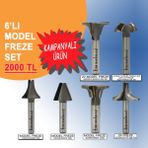 Brk 6'lı Model Freze Set
